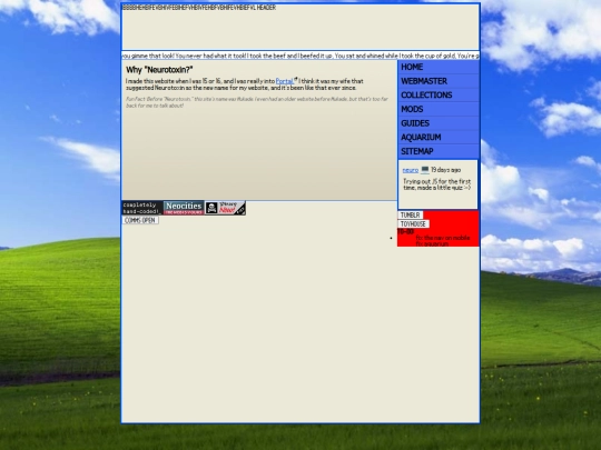 newtoxin screenshot