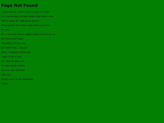 not_found screenshot