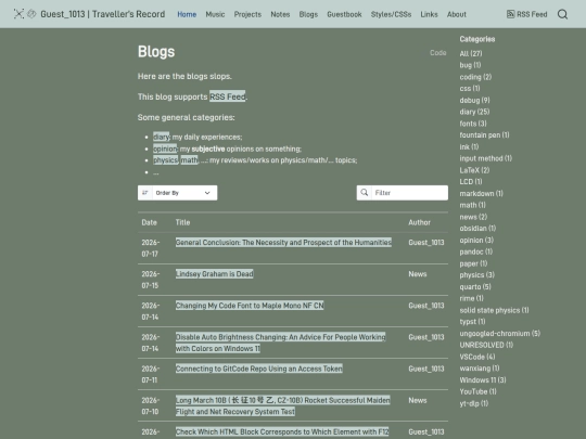 blog/posts screenshot