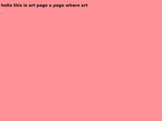 art-page screenshot