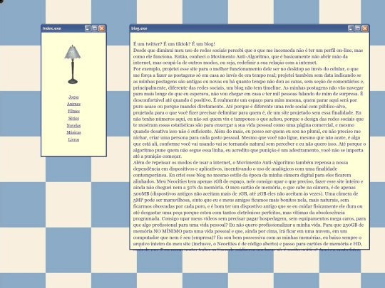 blog screenshot