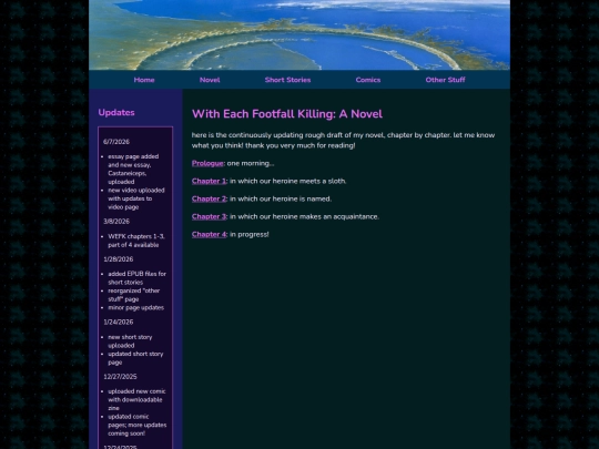 novel screenshot