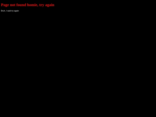 not_found screenshot