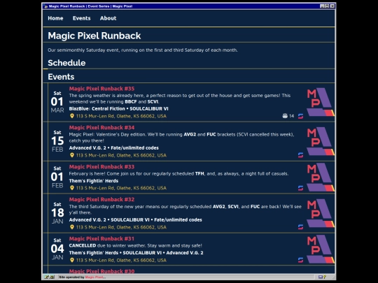 series/magic-pixel-runback screenshot