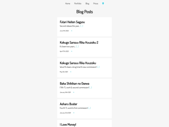 blog screenshot