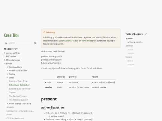 latin-notes/notes/verb-inflection/0004a-infinitives screenshot