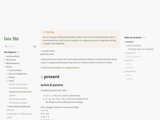 latin-notes/notes/verb-inflection/subjunctive screenshot