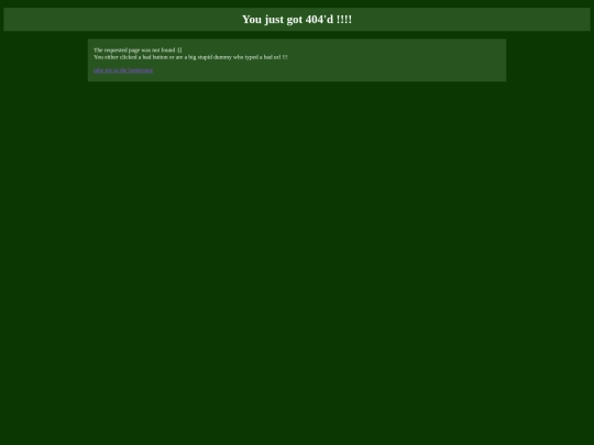 not_found screenshot
