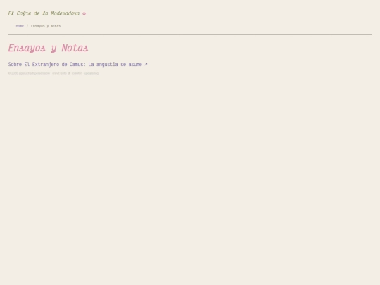 el cofre de la moderadora/ensayos-notas screenshot