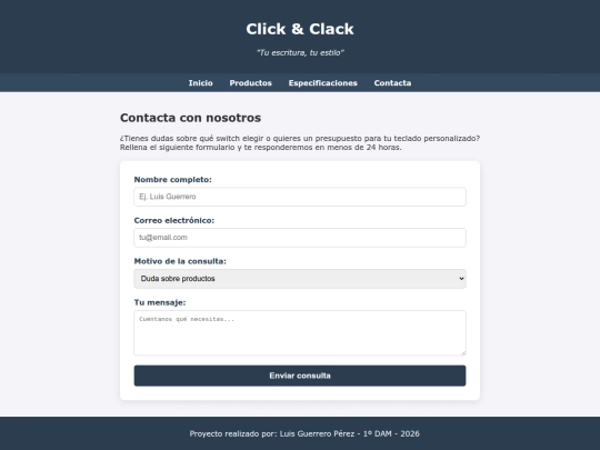 contacto screenshot