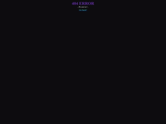 not_found screenshot