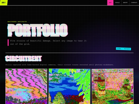 portfolio screenshot