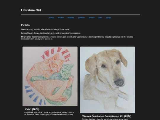 portfolio screenshot