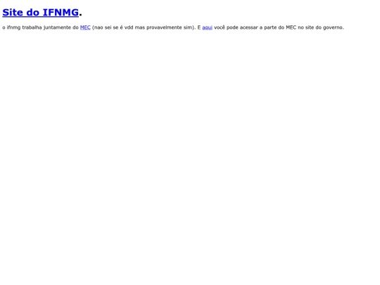 atividade04/ifnmg screenshot
