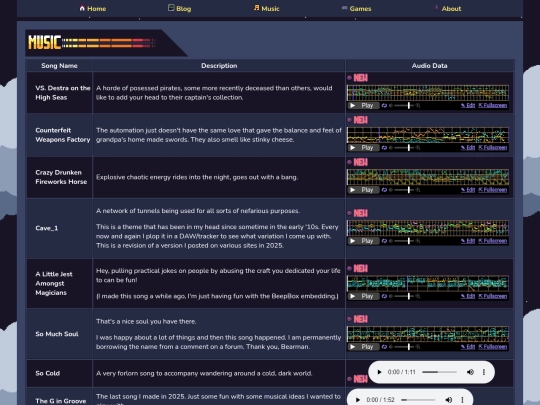 music screenshot