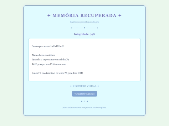 Memoria1 screenshot