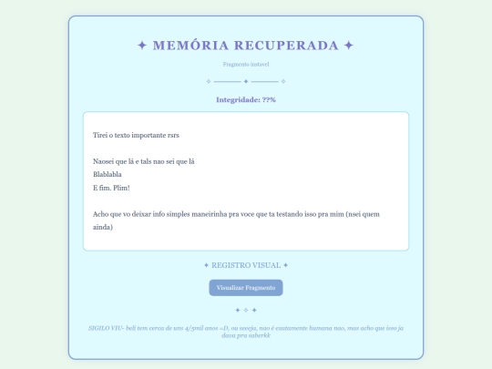 Memoria2 screenshot