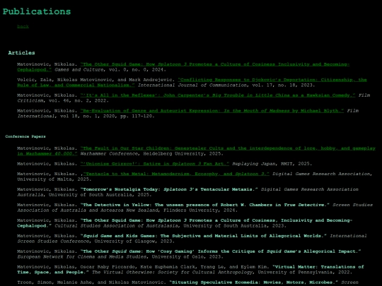 publications screenshot