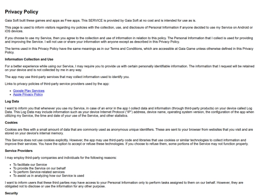 gaia-games/privacy_policy_games screenshot
