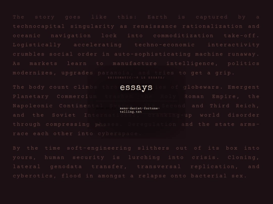 essays screenshot