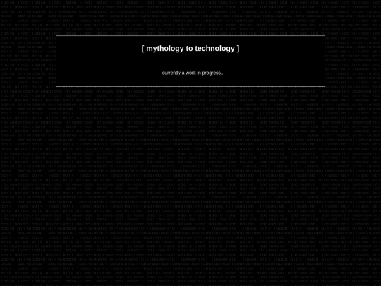 mythotech/mainpage screenshot