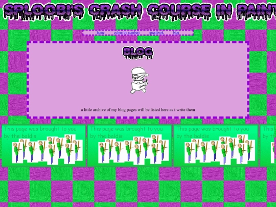 blog screenshot