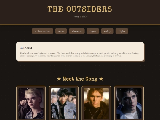 outsiders screenshot