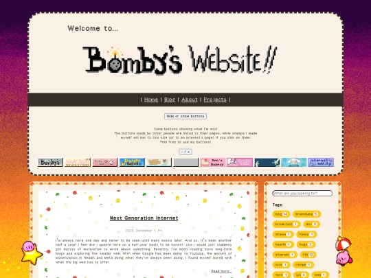 tags/braindump screenshot