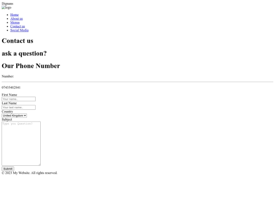 contactus screenshot