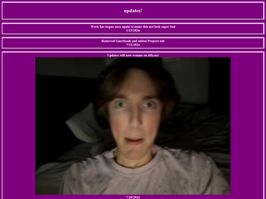 updates screenshot