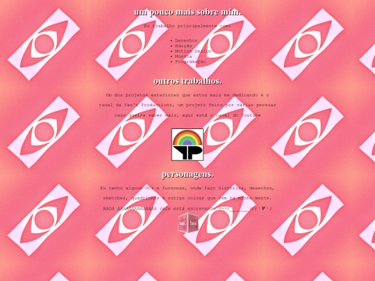 um pouco sobre mim screenshot