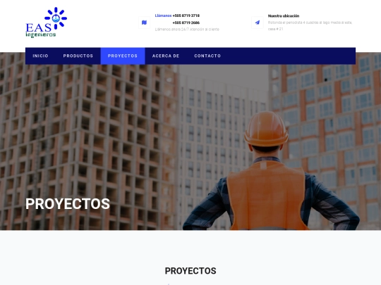 Proyectos screenshot