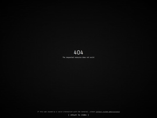 not_found screenshot