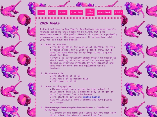 yearlygoals screenshot