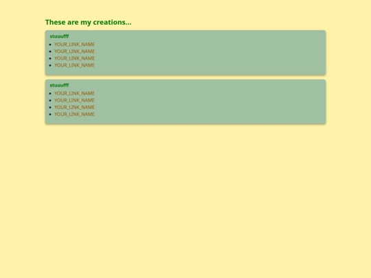 creations screenshot