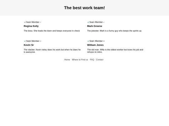 staffpage2 screenshot