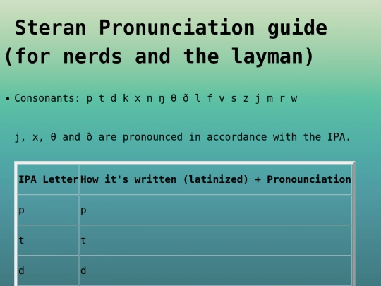 steran-pronunciation screenshot