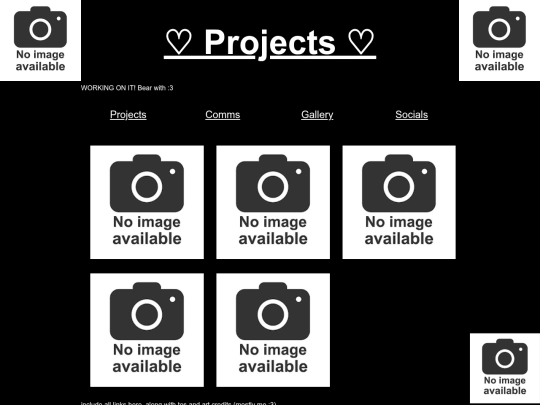 projects screenshot