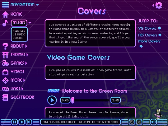 music/covers screenshot