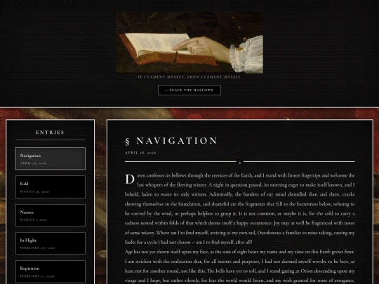 journal screenshot
