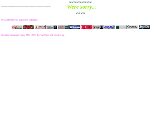 not_found screenshot