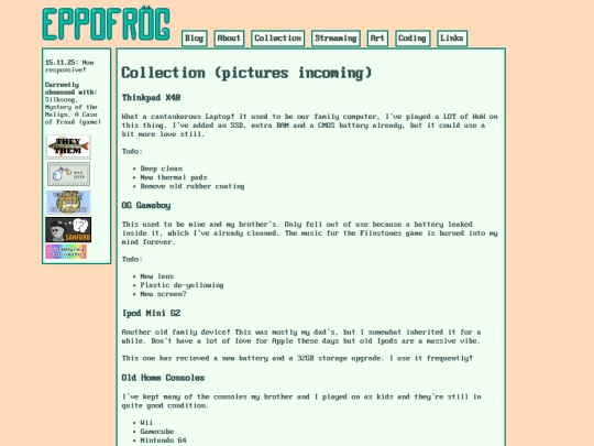 collection screenshot