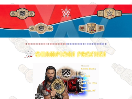 wwetitlehistory screenshot