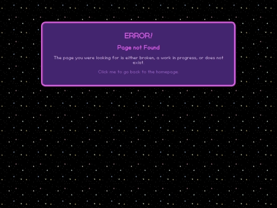 not_found screenshot