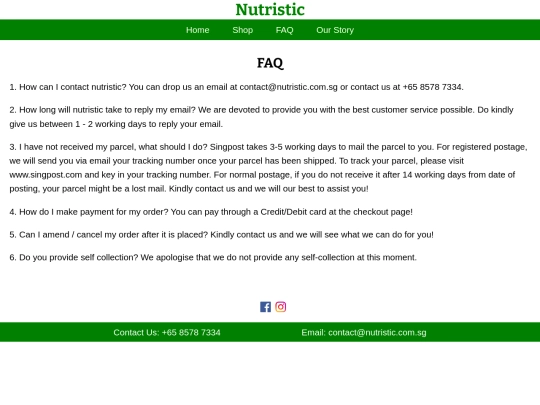 faq screenshot