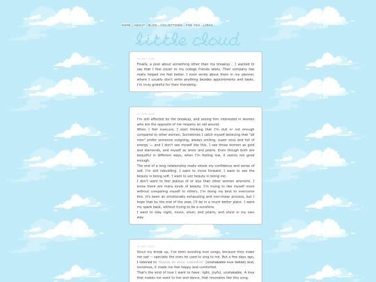 blog screenshot