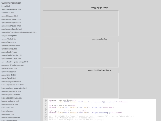 wimpy/test/wimpy.php-api screenshot