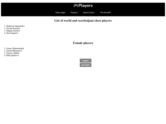 Oyuncu screenshot