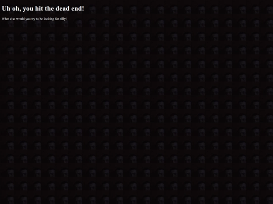 not_found screenshot