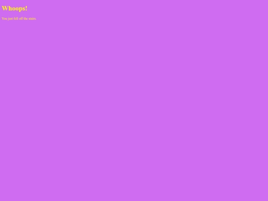 not_found screenshot